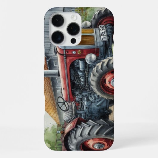 Boeren iPhone hoesje (Achterkant)