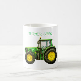 Boeren John Deere Tractor Koffiemok
