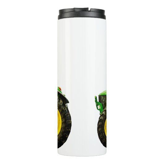 Boeren John Deere Tractor Thermosbeker (Achterkant)