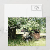 Boeren Junky Truck Rusting Away Briefkaart (Voorkant / Achterkant)