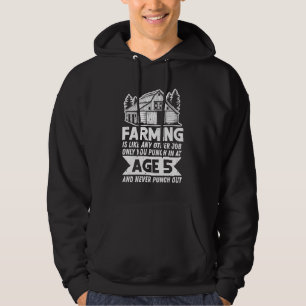 Boeren kweken je op leeftijd 5 en nooit hoodie