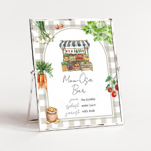 Boeren Lokaal Geteeld Badkamer Moeder Osa Bar Bord Poster