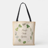 Boeren Market Herb Garden Canvas tas (Achterkant)