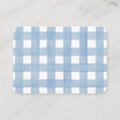 Boeren Markt Baby Boy Douche Boek Aanvraag Informatiekaartje (Achterkant)