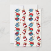 Boeren Markt Baby shower Boeken voor Baby Kaart (Achterkant)