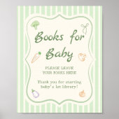 Boeren Markt Baby shower Boeken voor baby Poster (Voorkant)
