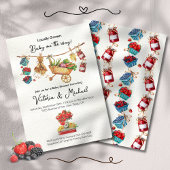 Boeren Markt Baby shower Clothesline Kaart