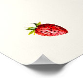 Boeren Markt Baby shower Clothesline Poster (Hoek)