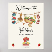 Boeren Markt Baby shower Clothesline