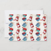 Boeren Markt Baby shower Luier Raffle kaart (Achterkant)