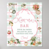 Boeren Markt Baby shower Mom-osa Bar Poster (Voorkant)