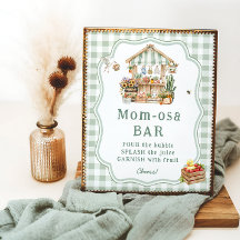 Boeren Markt Baby shower Mom-osa Bar