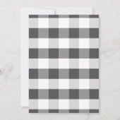 Boeren Markt Chalkboard VIrtual Baby shower Kaart (Achterkant)