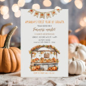 Boeren Markt Eerste Jaar Groei Verjaardag Kaart