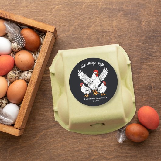 boeren markt eierdoos Etiket vrije uitloop