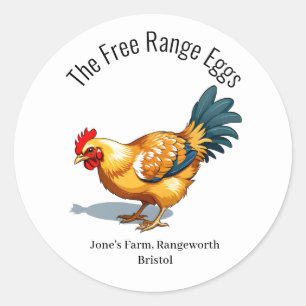 boeren markt eierdoos Etiket vrije uitloop