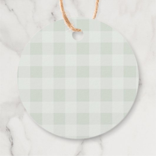 Boeren markt genderneutrale verjaardag dank u bedankjes labels (Achterkant)