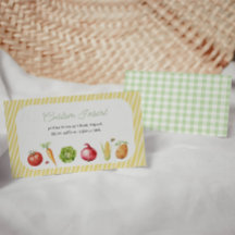 Boeren markt groentefruit stand Baby shower