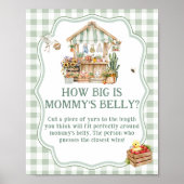 Boeren Markt Hoe groot is de buik van mama Poster (Voorkant)