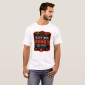 Boeren Markt Honing Jar T-shirt (Voorkant volledig)