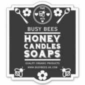 Boeren Markt Honing Product Sticker (Voorkant)