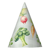 Boeren markt kinderen verjaardag lokaal geteeld feesthoedjes (Voorkant)