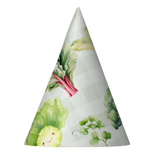 Boeren markt kinderen verjaardag lokaal geteeld feesthoedjes (Links)