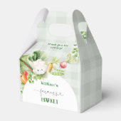 Boeren markt kinderen verjaardagsfeestje bedankdoosjes (Voorkant Zijde)