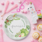 Boeren markt kinderen verjaardagsfeestje papieren bordje (Feest)