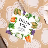 Boeren markt lokaal geteeld Baby shower plein Bedankjes Labels