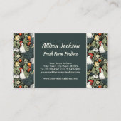 Boeren Markt Pluimvee Boerderij Groene Haan Visitekaartje (Voorkant)