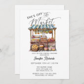 Boeren Markt Retro Rustiek  Vrijgezellenfeest Kaart (Voorkant / Achterkant)