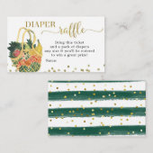 Boeren Markt Thema Luier Raffle Informatiekaartje (Voorkant / Achterkant)