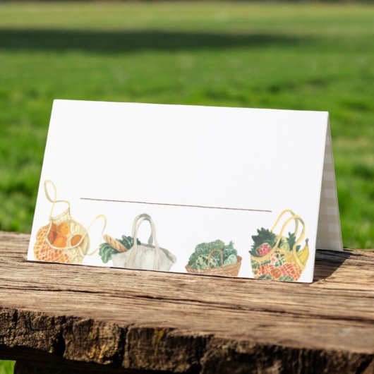 Boeren Markt Vrijgezellenfeest Dessert Table Plaatskaartje