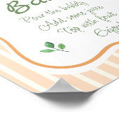 Boeren Markt Vrijgezellenfeest Mimosa Bar Poster (Hoek)