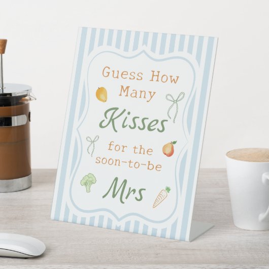 Boeren markt vrijgezellenfeest raden hoeveel reclamebord met voetstuk (Insitu)