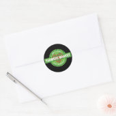 Boeren Markthart Ronde Sticker (Envelop)