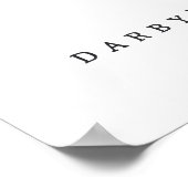 Boeren Marktthema Vrijgezellenfeest Welkomstbord Poster (Hoek)