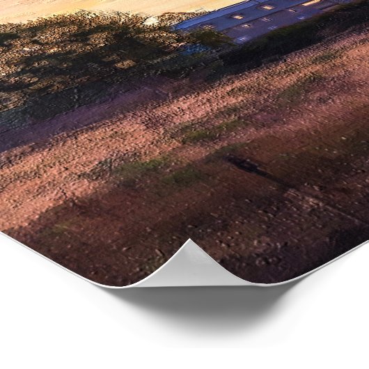 Boeren Morning Painterly Poster (Hoek)