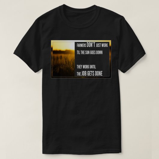 Boeren protesteren boerenboeren citeren t-shirt (Design voorkant)