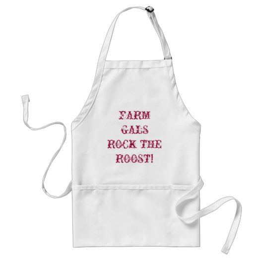 BOEREN ROKKEN DE ROOST APRON STANDAARD SCHORT (Voorkant)