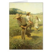  boeren, terug naar het Boerderij door NC Wyeth (Voorkant)