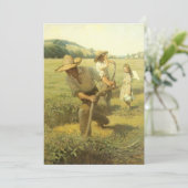  boeren, terug naar het Boerderij door NC Wyeth (Staand voorkant)