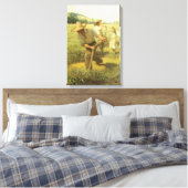  boeren, terug naar het Boerderij door NC Wyeth Canvas Afdruk (Insitu (Slaapkamer))