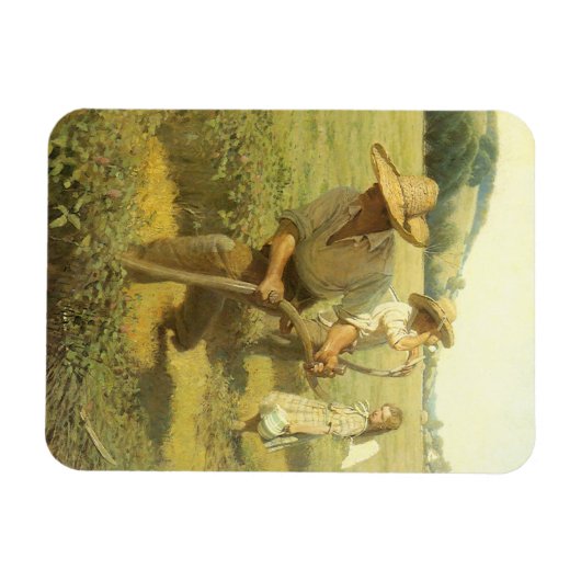  boeren, terug naar het Boerderij door NC Wyeth Magneet (Horizontaal)