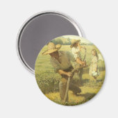 boeren, terug naar het Boerderij door NC Wyeth Magneet (Voorkant / Achterkant)