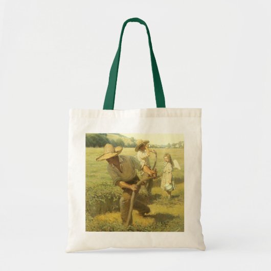  boeren, terug naar het Boerderij door NC Wyeth Tote Bag (Voorkant)