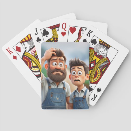 Boeren van Fluffernook Pokerkaarten (Achterkant)