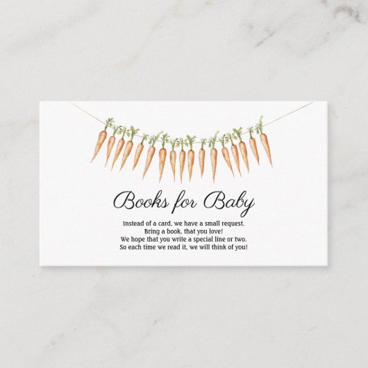 Boeren verkopen Baby lokaal geteeld Baby shower Informatiekaartje (Voorkant)