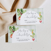 Boeren verkopen groenten hoe groot mama's buik informatiekaartje